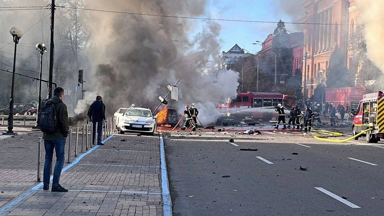 7 months after Russia's missile attack on Kiev