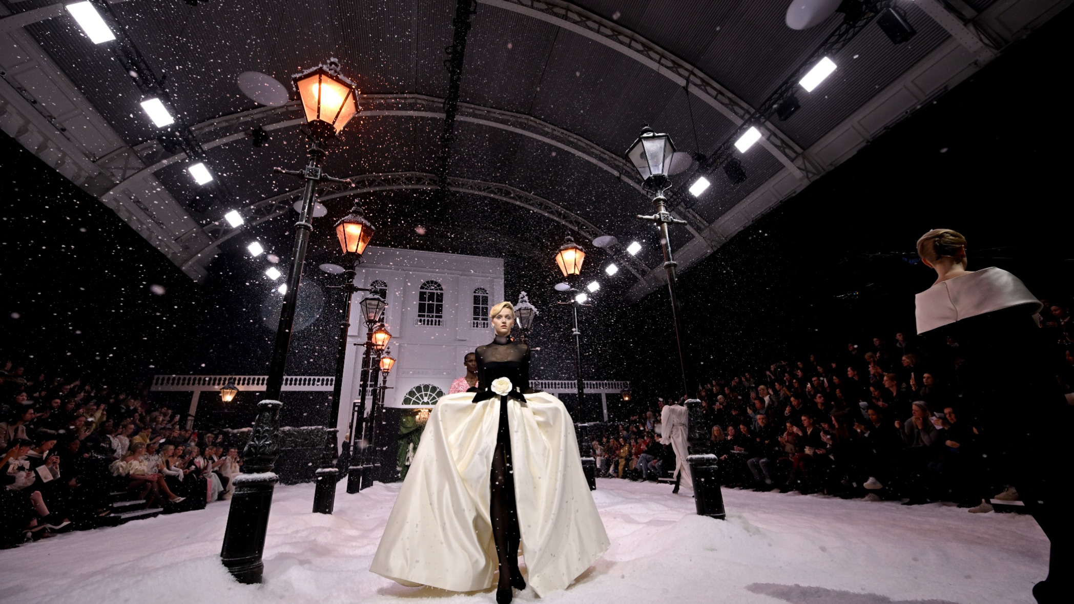 Best Moments from London Fashion Week: Glamour, Snow & Style