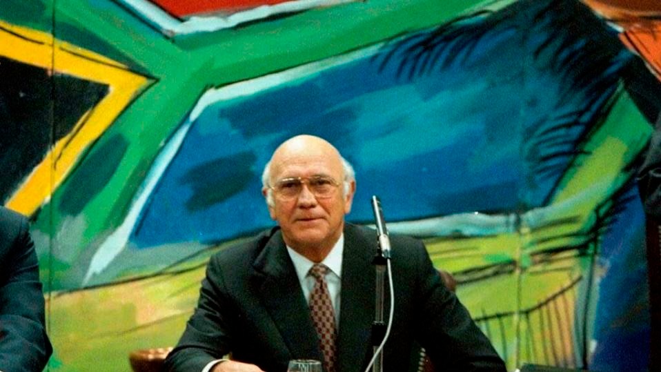 Former South African President FW de Klerk has died at the age of 85.