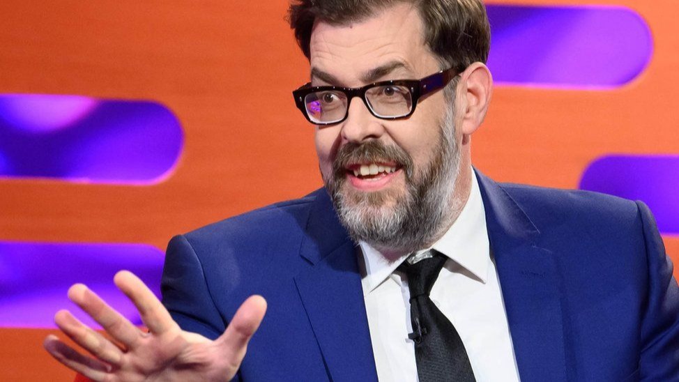 Richard Osman opens Desert Island Disc for food addiction.