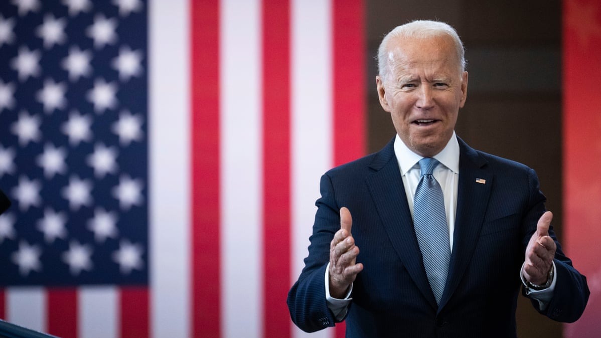 Biden makes an impassioned speech urging a review of US election laws.