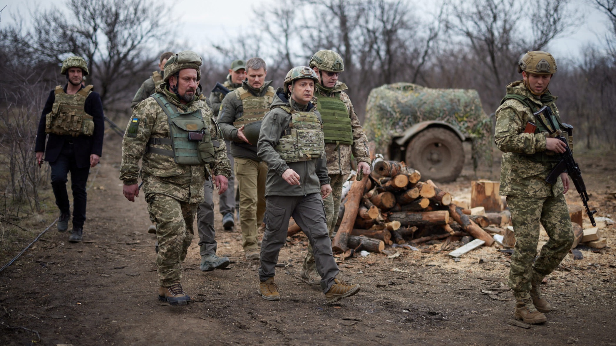 According to the United States, the buildup of Russian troops is the largest since World War II