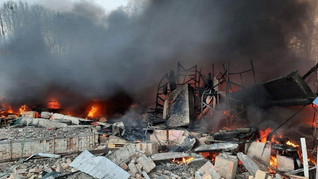Conflict in Ukraine: After Russia invaded, fighting raged near Kyiv