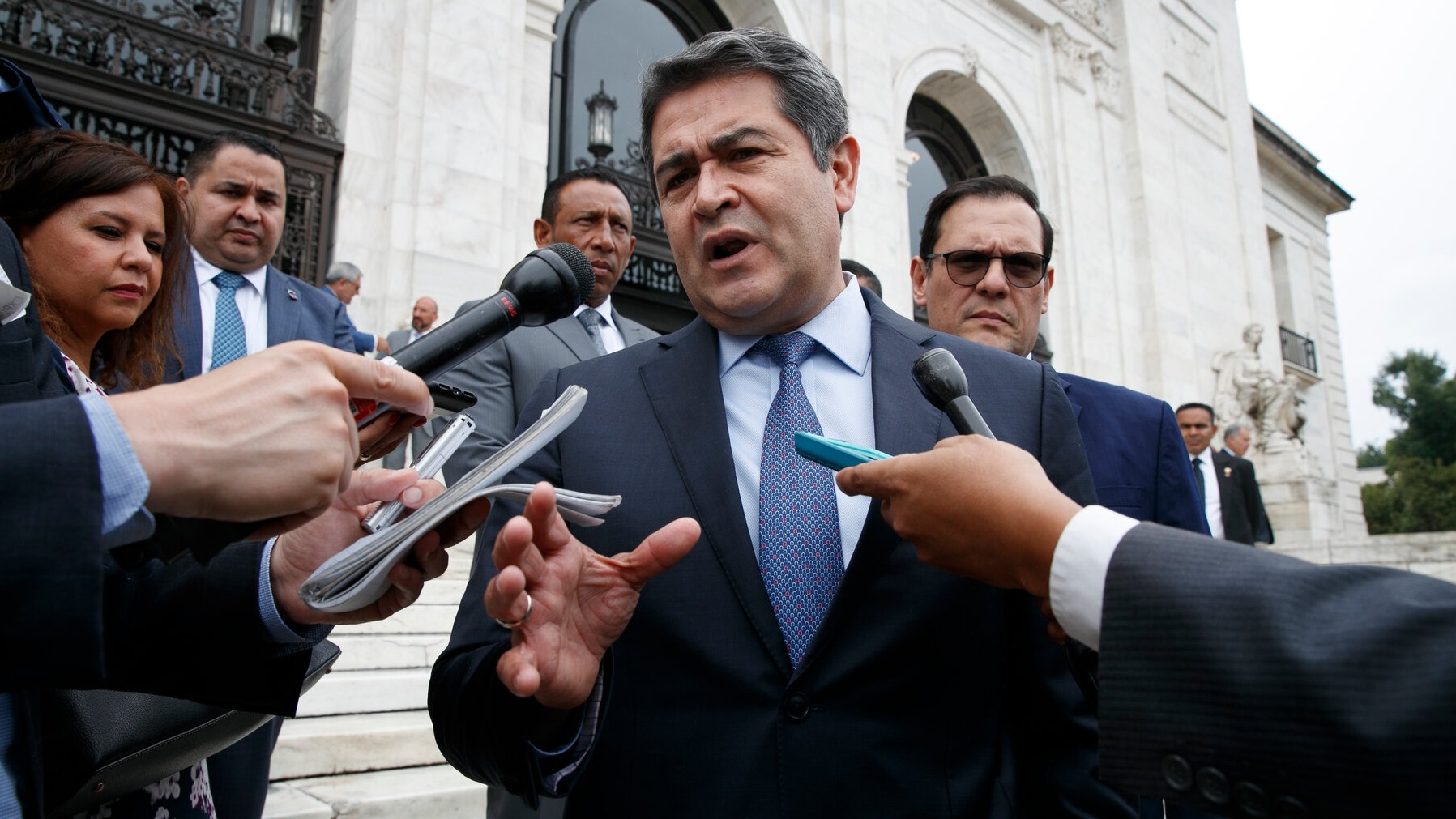 The ex-President of Honduras has been deported to the United States to face drug charges